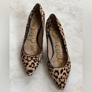 Sam Edelman Leopard Kitten Heel